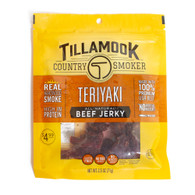 Snack, Jerky, Tillamook Country Smoker, Beef, Teriyaki, 2.5 ounce